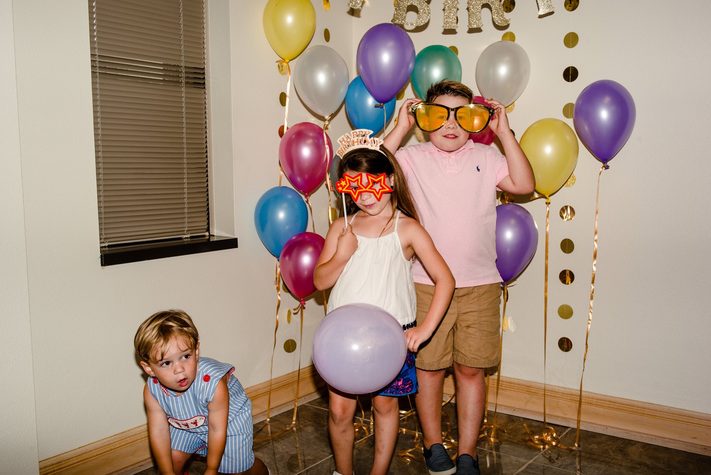 Balloons and a birthday