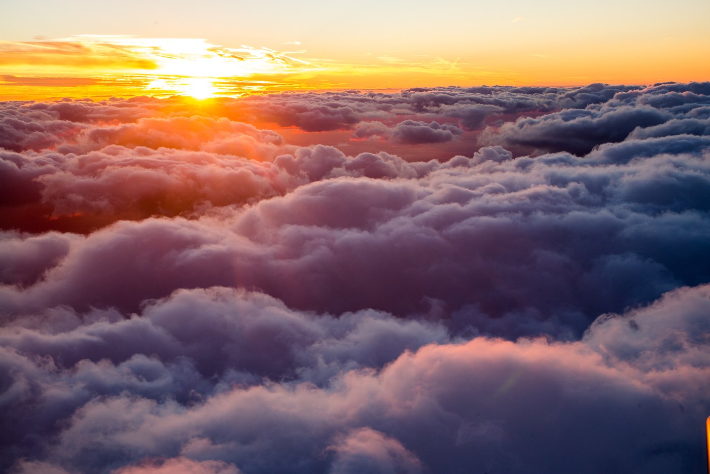 Above the weather