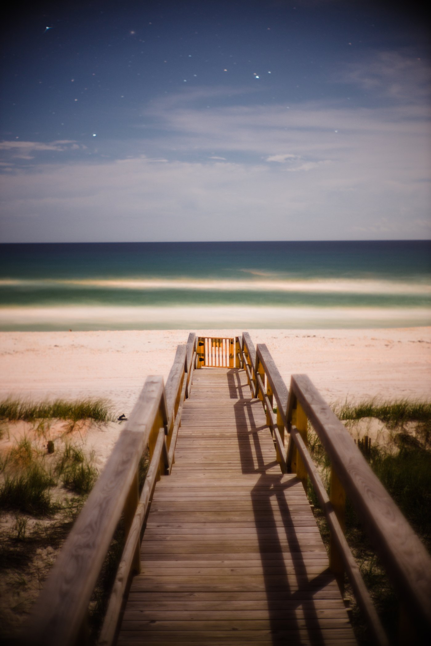 Steps to the water