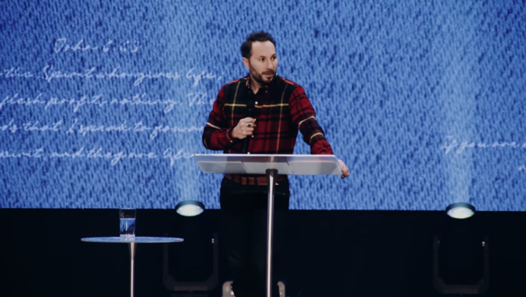matt swaggart preaching from the pulpit